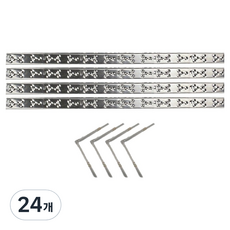 Keribing鴿子鳥類尖刺 銀色 50cm, 24個, 300g