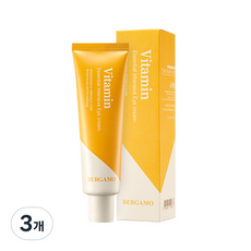 베르가모 비타민 에센셜 인텐시브 아이크림, 100g, 3개