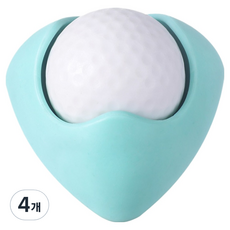 데일리온 시원한 스트레칭 마사지볼, 민트그린, 4개