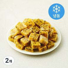 이안 패션후르츠 큐브 (냉동), 2개, 1kg