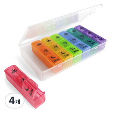 ezydose 7日3格分離式藥盒 70311, 4個