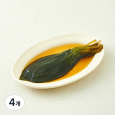 명심정 명이나물 장아찌, 120g, 4개