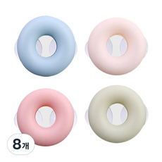 Block Mart 甜甜圈牙刷架, 隨機出貨, 8個