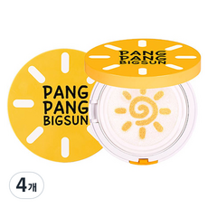ELROEL Pang Pang烈日防曬氣墊粉餅 S7 SPF50+ PA++++, 25g, 4個