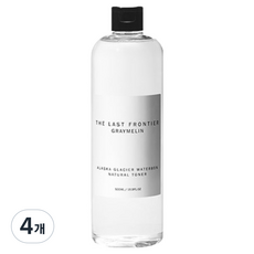그레이멜린 알래스카 내추럴 대용량 토너, 4개, 500ml