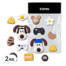 ICores 狗狗鞋子裝飾配件14種, 2套, 混合色