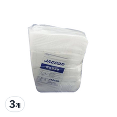 JASCOR 탈지면 450g 4 x 6 cm, 3개
