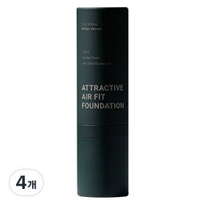 Biscent Attractive Air Fit粉底 13g, 4個, 1號 亮膚色