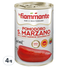 라피아만떼 산마르자노 토마토홀, 400g, 4개