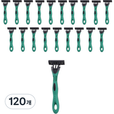 드위트리 MAX 3단 일회용 면도기, 1개입, 120개