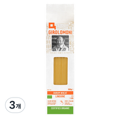 지롤로모니 유기농 파스타 링귀네, 500g, 3개