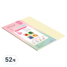 종이문화 SS 스타일리쉬 시즌 두꺼운 혼합색지 205g 03 Fall, A3, 52개