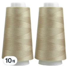 UNIQUE 高級 OWL 包芯線 45支2股 線, 31 米色, 10個