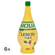 시칠리아 레몬주스, 6개, 200ml