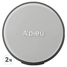 어퓨 워터락 피니셔 수퍼벨벳 미니 4g, 화이트, 2개