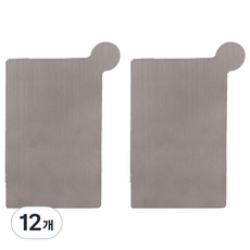 Darkness Dark I 調色盤兼鏡子, 銀色, 12個