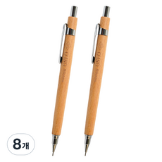 moong9 Oslo木質自動鉛筆, 0.5mm, 8個