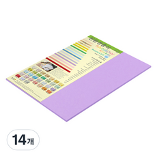 paperculture 彩虹卡 雙面卡紙 205g NO21 紫色, 14個