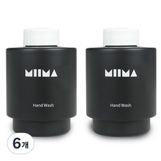 미마 핸드워시 우디향 리필, 300ml, 6개