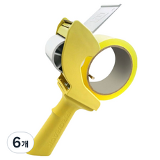 PROPACK 투 테이프 커터기 50mm x 100m, 6개