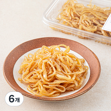 식탁위의사계 녹선 간장 버터 진미채 볶음, 110g, 6개