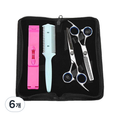瀏海修剪剪刀組, 混色, 6個