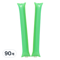 Party09 應援棒氣球 2入, 90個, 綠色