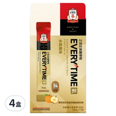 正官庄 Everytime 高麗蔘精EVERYTIME氣 10ml, 7條, 4盒