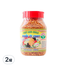 HUONG NAM 素食辣椒鹽, 200g, 2罐