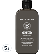 黑卵石磁波男士多合一精華, 5個, 200ml