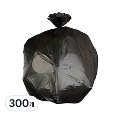 베로나 배접 분리수거 쓰레기봉투 검정, 40L, 300개