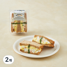 팡프레시 통밀 에그 맛살 샌드위치, 160g, 2개
