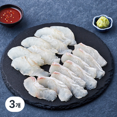 광어회 (냉장), 3개, 200g