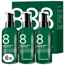 트리트룸 모닝에잇 모르간 헤어오일 아르간커넬, 100ml, 6개