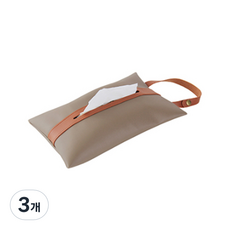 生活老師北歐紙巾角, 灰色, 3個