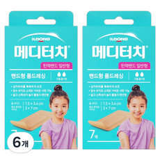 메디터치 일반형 폼드레싱 탄력밴드 7p, 6개