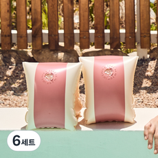 스윔어바웃 클래식 암튜브, 로즈핑크, 6세트