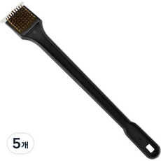 제우스 바베큐 그릴 브러쉬 45cm, 혼합색상, 5개