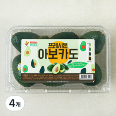 프레시몬 칠레산 아보카도, 4개, 1.2kg