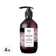 플루 네이처 앤 퍼퓸 헤어트리트먼트 화이트 머스크, 500g, 4개