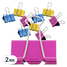 화신 더블클립 프라이머리 컬러믹스, 2세트, 10개입, 특대