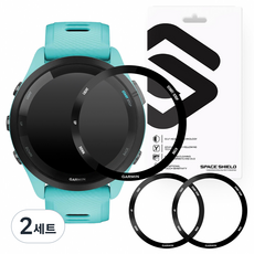 스페이스쉴드 가민 포러너 265 호환 아머 플렉스 PMMA 풀커버 액정보호필름 3p 세트, Clear, 2세트