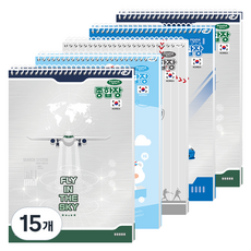 펜피아 2000 무선 남아용 종합장, 랜덤발송, 15개