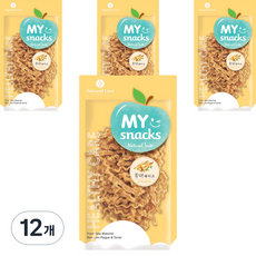 네츄럴코어 강아지 마이스낵 웨이브 간식, 황태, 70g, 12개