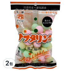 TALENT 天嶸 彩色樟腦丸 8號, 250g, 2包