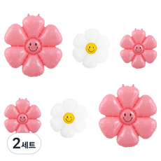 PARTY 09 雛菊微笑花朵氣球組, 2套, 玫瑰