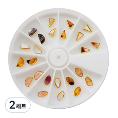 Nail Room 彩色美甲飾品水鑽套組, 078, 2套