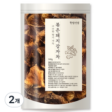 한방선생 볶은 돼지감자, 500g, 2개