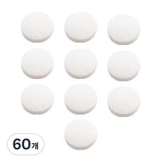 닥터피엘 호환필터 세면대용 필터, 60개, 무향