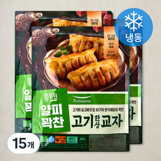 풀무원 얄피꽉찬 고기 한상 교자 (냉동), 360g, 15개